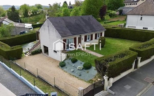 Maison individuelle 3 chambres + véranda sur sous-sol complet – 178 500 € – Mouzon