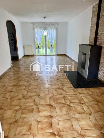 Maison individuelle 3 chambres + véranda sur sous-sol complet – 178 500 € – Mouzon