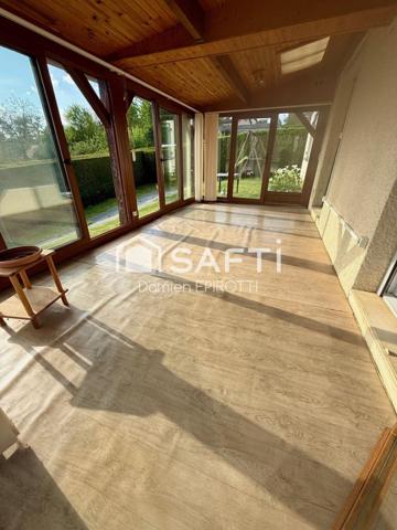 Maison individuelle 3 chambres + véranda sur sous-sol complet – 178 500 € – Mouzon