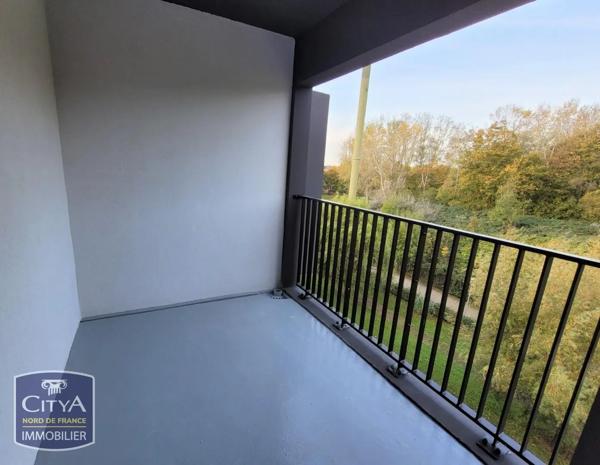 Appartement à louer 2 pièces 41.5m² Wattrelos (59150)