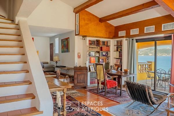 Villa Vue Mer Panoramique à La Nartelle avec Piscine et Sauna