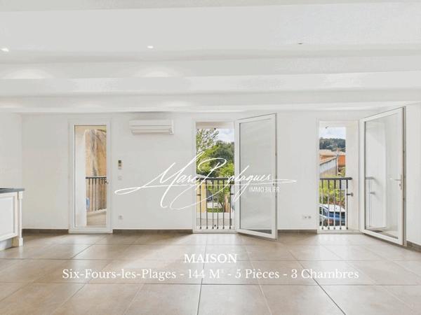 Six-Fours-les-Plages (83140) SIX FOURS-LES-PLAGES Maison Rénovée dans un Hameau avec 2 Appartements et Terrain Piscinable