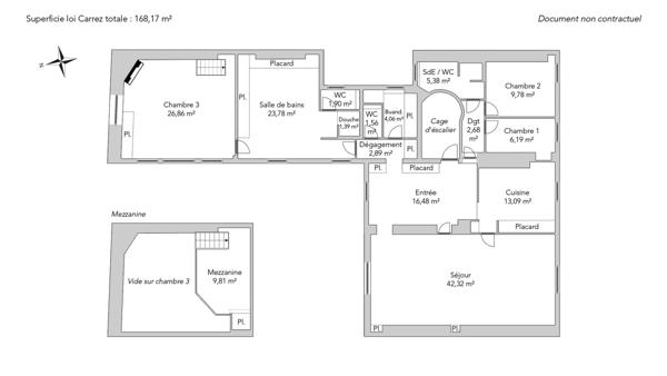 Appartement Paris 6e - RUE DES BEAUX-ARTS