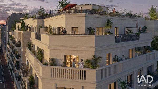 Appartement à vendre 3 pièces 51 m² Levallois-Perret