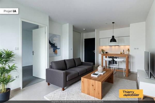 Appartement 2 pièces                                        - 44800 Saint-Herblain - Saint-Herblain Bourg-Solvardière-Pelousière Réf : 131039