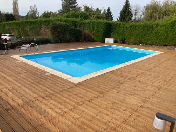 Belle Maison de 138 M2 en bon état pas de travaux à prévoir sur un terrain de 6241 M2 à Bonneville La Louvet