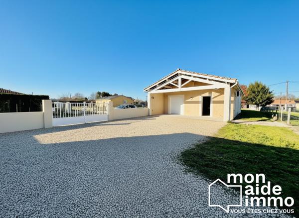 Maison de plain-pied 84 m² – 3 chambres ,Jardin,Garage