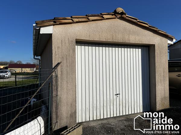 Maison de plain-pied 84 m² – 3 chambres ,Jardin,Garage