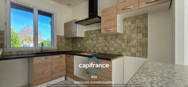 Maison à vendre 4 pièces SAINTE LIVRADE SUR LOT (47) - Maison de plain-pied avec jardin et garage.