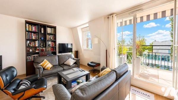 Puteaux, les Bergères - 4 pièces 90m² avec terrasse 7m² au 7e étage