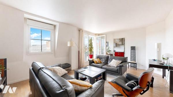 Puteaux, les Bergères - 4 pièces 90m² avec terrasse 7m² au 7e étage
