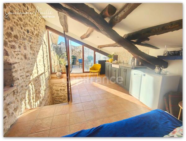 Maison de village à vendre proche de Roujan 5 pièces pour 129m² habitable avec terrasse et garage