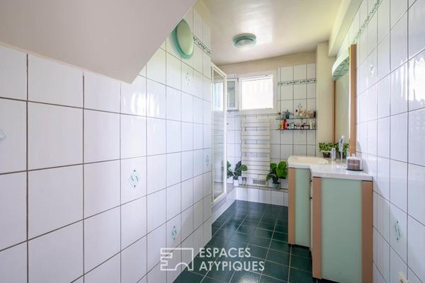 Duplex en dernier étage avec terrasse plein sud