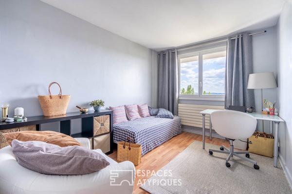 Duplex en dernier étage avec terrasse plein sud