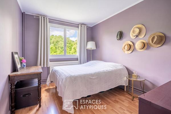 Duplex en dernier étage avec terrasse plein sud