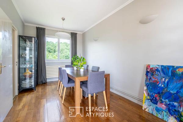 Duplex en dernier étage avec terrasse plein sud