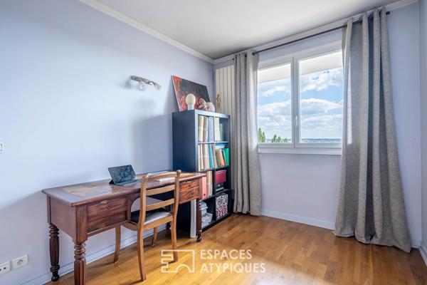 Duplex en dernier étage avec terrasse plein sud