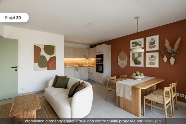 Appartement à vendre |  Montferrier-sur-Lez |  2 pièces | 48 m²