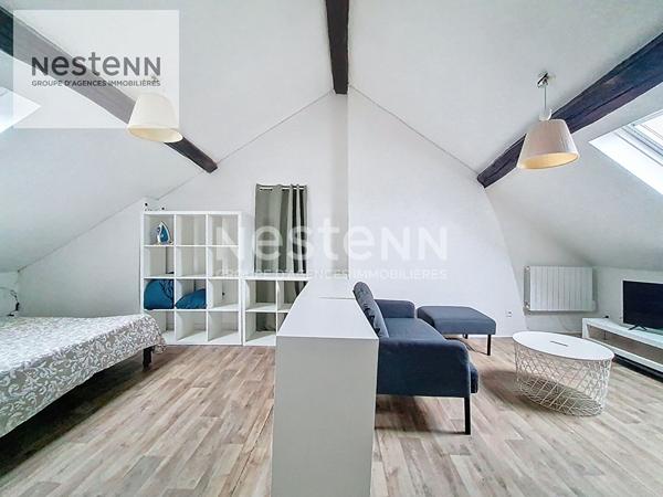 ORLEANS SAINT EUVERTE - Hypercentre, grand studio sans travaux, petite copropriété et faibles charges !