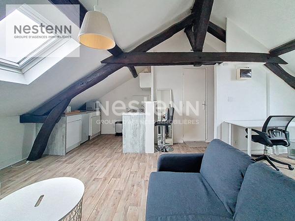 ORLEANS SAINT EUVERTE - Hypercentre, grand studio sans travaux, petite copropriété et faibles charges !