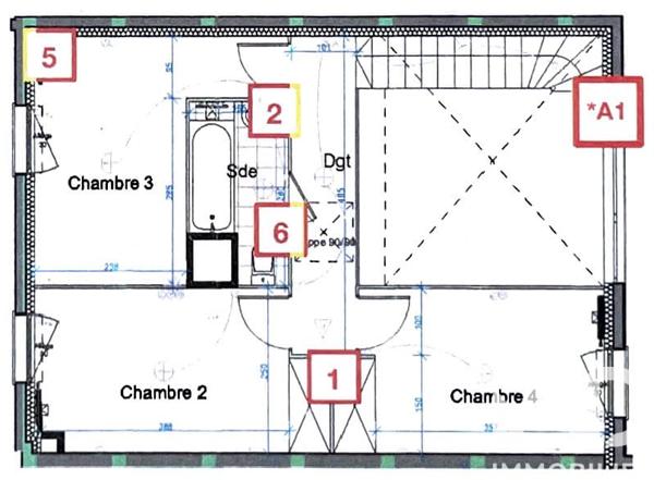 Appartement à vendre 4 pièces 93 m² Bezons