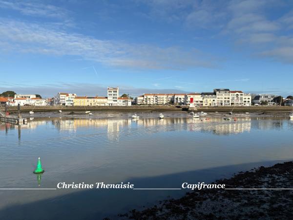 Maison à vendre 8 pièces VUE MER et PORT, Garage, à 5OO m. de la plage de Boisvinet SAINT GILLES CROIX DE VIE (85)