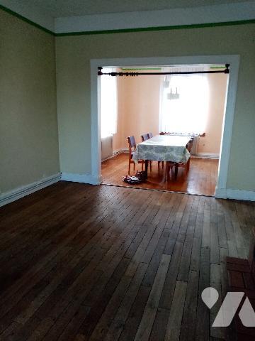 secteur très calme, appartement d'env 150 m²,  jardin privatif, sous-sol, celliers ,garage