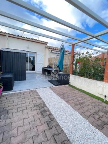 Maison à vendre 2/3pièces proche plage (66) Saint Cyprien avec jardin et terrasse
