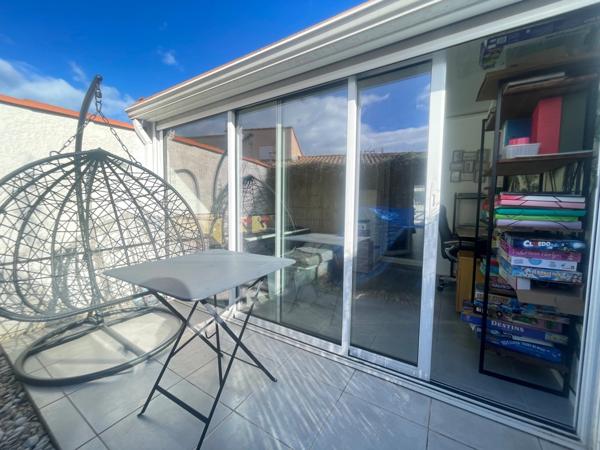 Maison à vendre 2/3pièces proche plage (66) Saint Cyprien avec jardin et terrasse