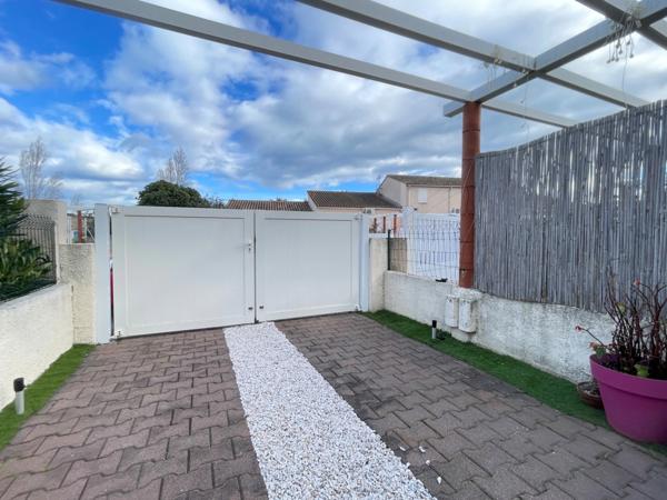 Maison à vendre 2/3pièces proche plage (66) Saint Cyprien avec jardin et terrasse