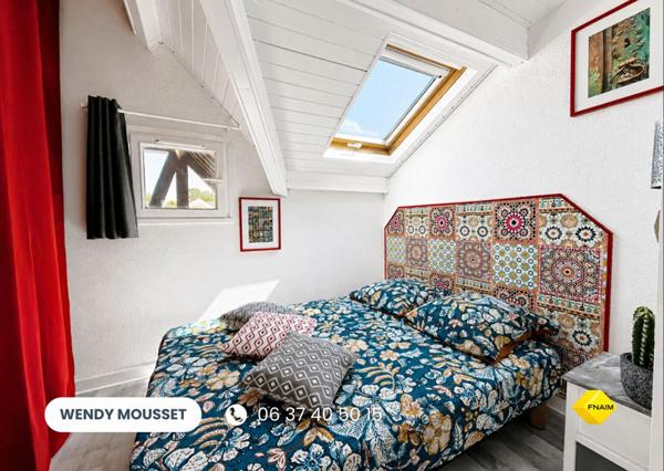 Appartement T3 atypique en duplex avec vue sur le port et l'océan au coeur du Port du Crouesty