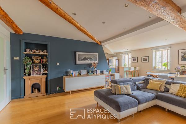 Dernier étage de caractère en hyper-centre