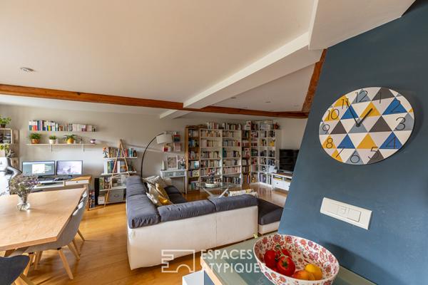 Dernier étage de caractère en hyper-centre