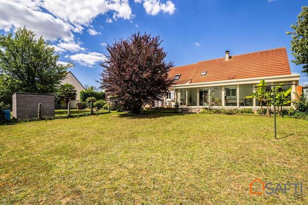 Maison familiale vivable de plain-pied avec 5 chambres et garage