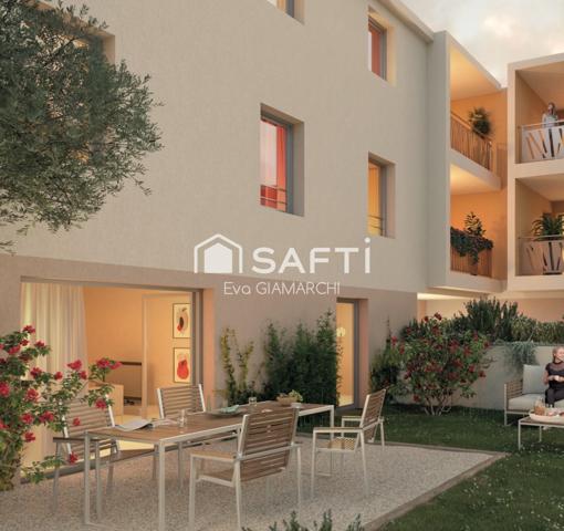 À Vendargues, T3 neuf avec jardin de 46 m2