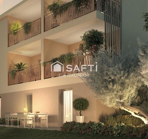 À Vendargues, T3 neuf avec jardin de 46 m2