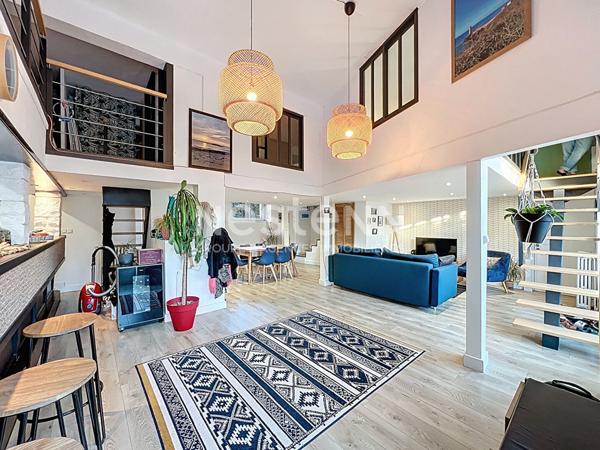 Appartement style loft 4 pièces - 90 m²