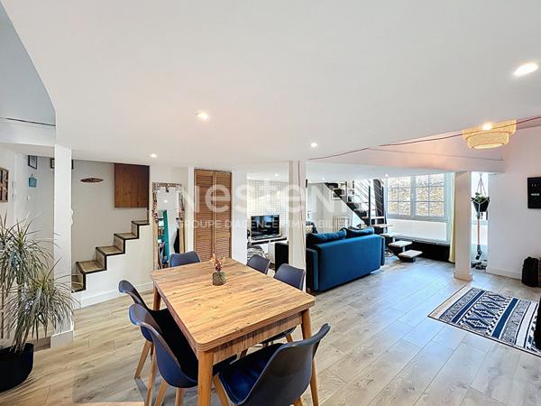 Appartement style loft 4 pièces - 90 m²