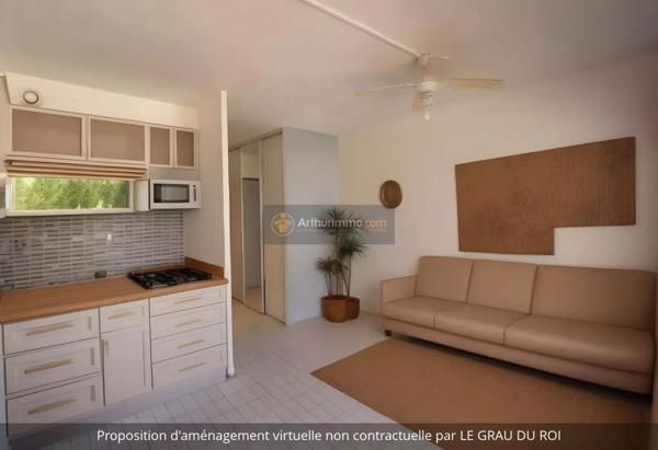 Vente Appartement 1 pièces 18 m2 à Le Grau-du-Roi