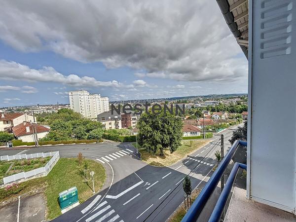 Appartement Limoges 3 pièces , 58 m2 avec vue sur Limoges, parking privatif