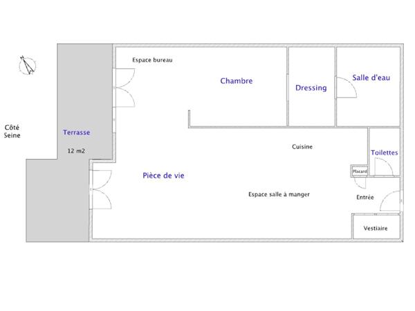 Appartement
         2 pièces
        - 70 m² 895 000 € *