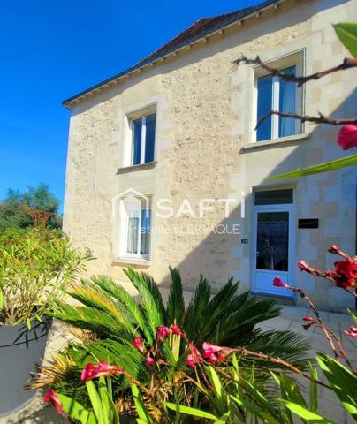 Bel ensemble immobilier de caractère au cœur de Pleumartin