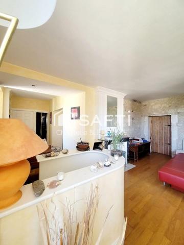 Bel ensemble immobilier de caractère au cœur de Pleumartin