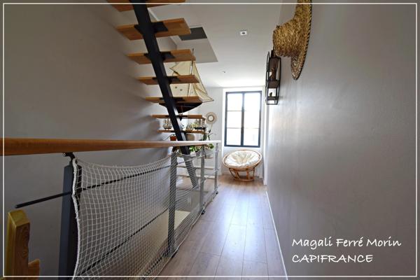 Maison de bourg à vendre 4 pièces SUD TOURAINE(37)