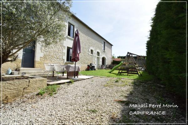 Maison de bourg à vendre 4 pièces SUD TOURAINE(37)