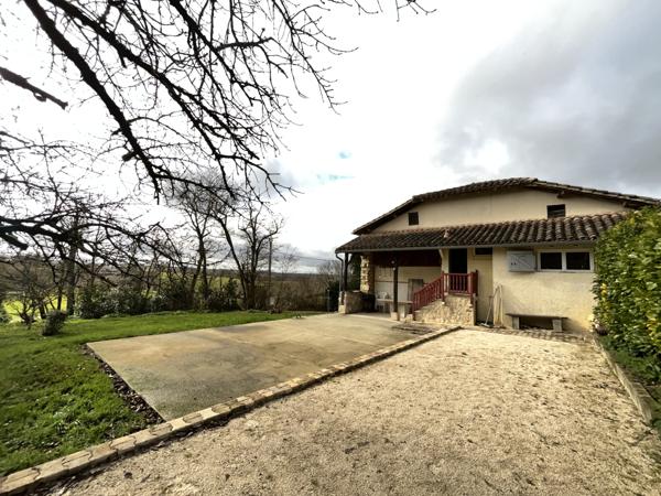 Mauvezin (32120) Maison rénovée 3 chambres – Jardin – Vue campagne
