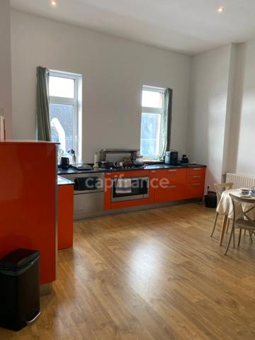 Appartement à vendre 3 pièces ROUBAIX centre-ville ,musé de la"PISCINE" (59) 61,12m², parking sécurisé , cave