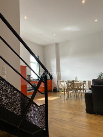 Appartement à vendre 3 pièces ROUBAIX centre-ville ,musé de la"PISCINE" (59) 61,12m², parking sécurisé , cave