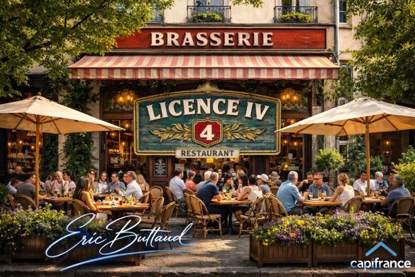 OPPORTUNITÉ RARE – RESTAURANT LICENCE IV À LYON 9 (VAISE)