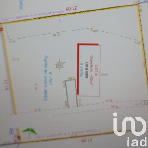 Terrain à vendre 404 m² Alizay